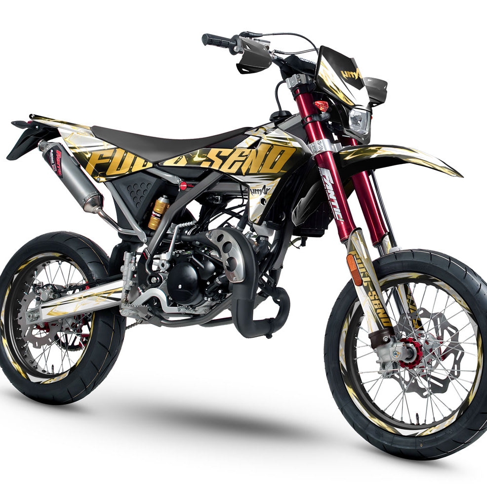 Kit déco Fantic 50cc 2017-2022 Haymakerz | autocollants moto | personnalisation 50cc | armysctv