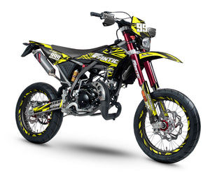 Dekor kit Fantic 50cc 2017-2022 Achtel | Motorradaufkleber | Personalisierung 50cc | armysctv