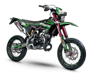 Dekor kit Fantic 50cc 2017-2022 Achtel | Motorradaufkleber | Personalisierung 50cc | armysctv