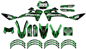 Dekor kit Fantic 50cc 2017-2022 Achtel | Motorradaufkleber | Personalisierung 50cc | armysctv