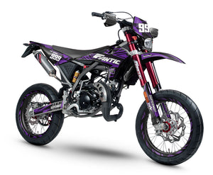 Dekor kit Fantic 50cc 2017-2022 Achtel | Motorradaufkleber | Personalisierung 50cc | armysctv
