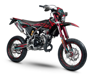 Kit déco Fantic 50cc 2017-2022 Metalstyle | autocollants moto | personnalisation 50cc | armysctv