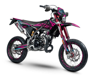 Kit déco Fantic 50cc 2017-2022 Metalstyle | autocollants moto | personnalisation 50cc | armysctv