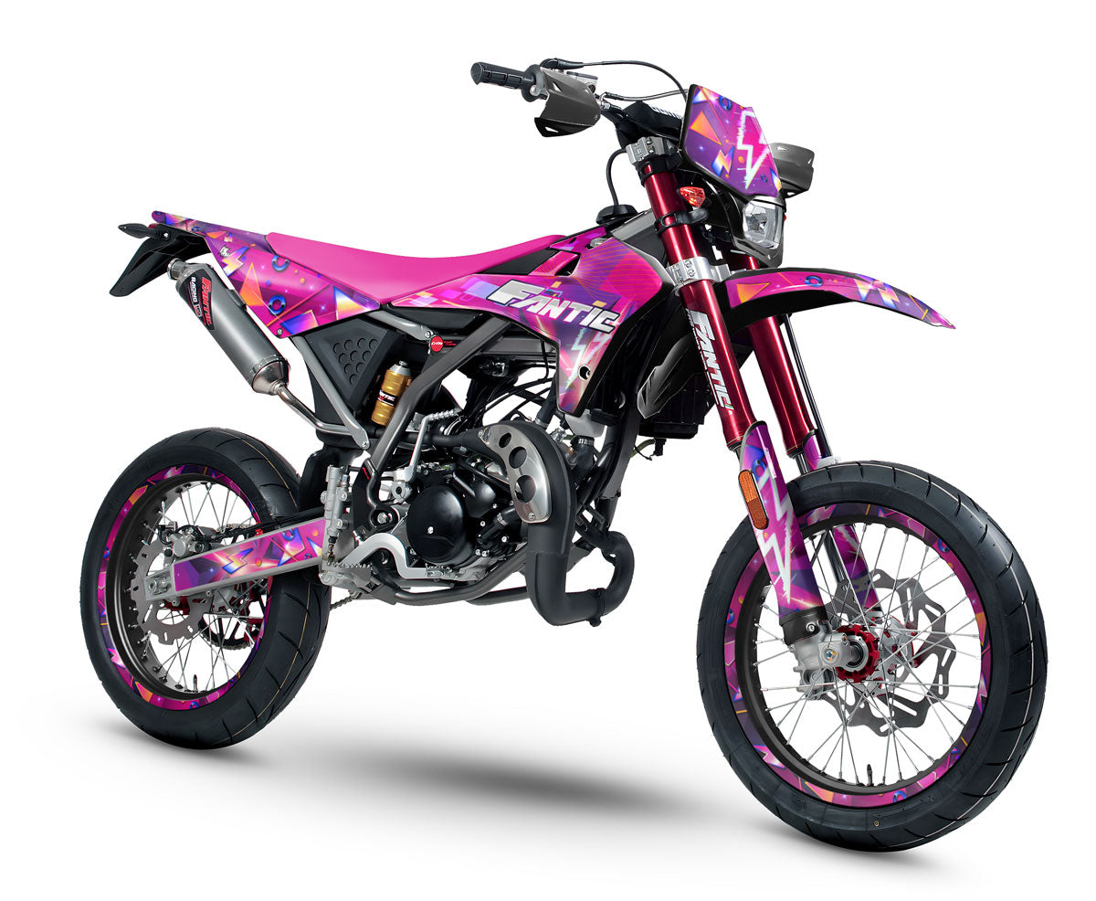 Graphics kit Fantic 50cc 2017-2022 Lightning | motorcycle stickers | 50cc customization | armysctv