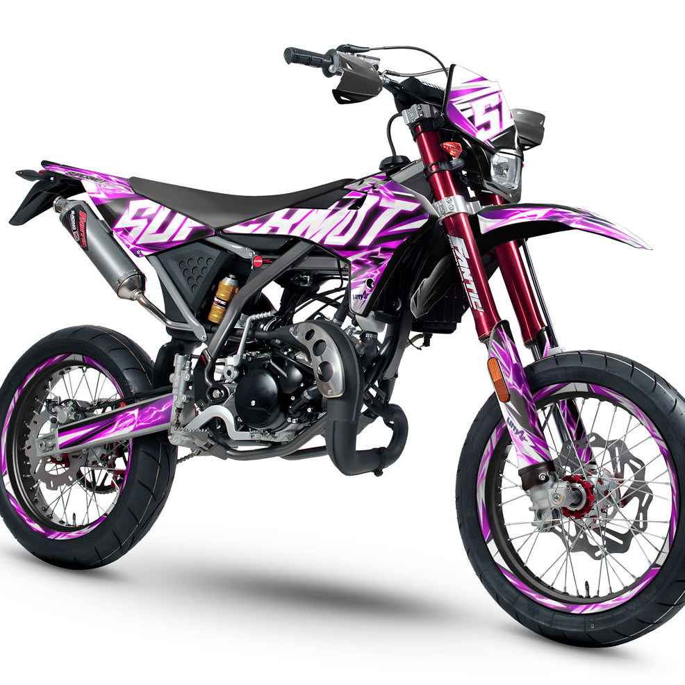 Kit déco Fantic 50cc 2017-2022 Shaker | autocollants moto | personnalisation 50cc | armysctv
