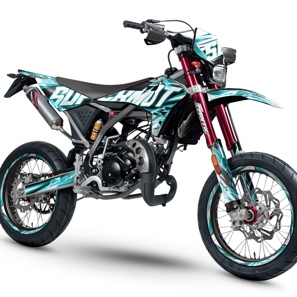 Kit déco Fantic 50cc 2017-2022 Shaker | autocollants moto | personnalisation 50cc | armysctv