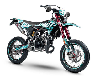 Kit déco Fantic 50cc 2017-2022 Shaker | autocollants moto | personnalisation 50cc | armysctv