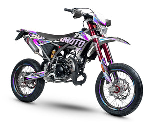 Kit pegatinas Fantic 50cc 2017-2022 Shiro | pegatinas para moto | personalización 50cc | armysctv