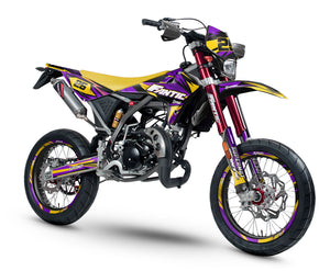 Dekor kit Fantic 50cc 2017-2022 Scrambler | Motorradaufkleber | Personalisierung 50cc | armysctv
