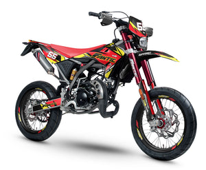 Dekor kit Fantic 50cc 2017-2022 Stream | Motorradaufkleber | Personalisierung 50cc | armysctv