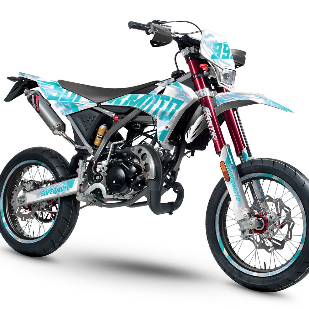Dekor kit Fantic 50cc 2017-2022 Superlight | Motorradaufkleber | Personalisierung 50cc | armysctv