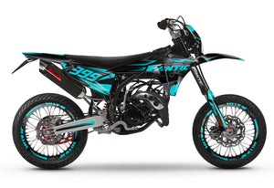 Dekor kit Fantic 50cc 2023-2025 Kalt | Motorradaufkleber | 50cc Personalisierung | armysctv