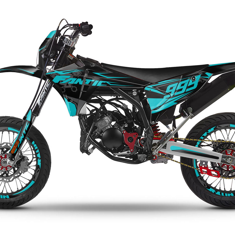 Graphics kit Fantic 50cc 2023-2025 Cold | motorcycle stickers | 50cc customization | armysctv