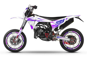 Dekor kit Fantic 50cc 2023-2025 Kalt | Motorradaufkleber | 50cc Personalisierung | armysctv