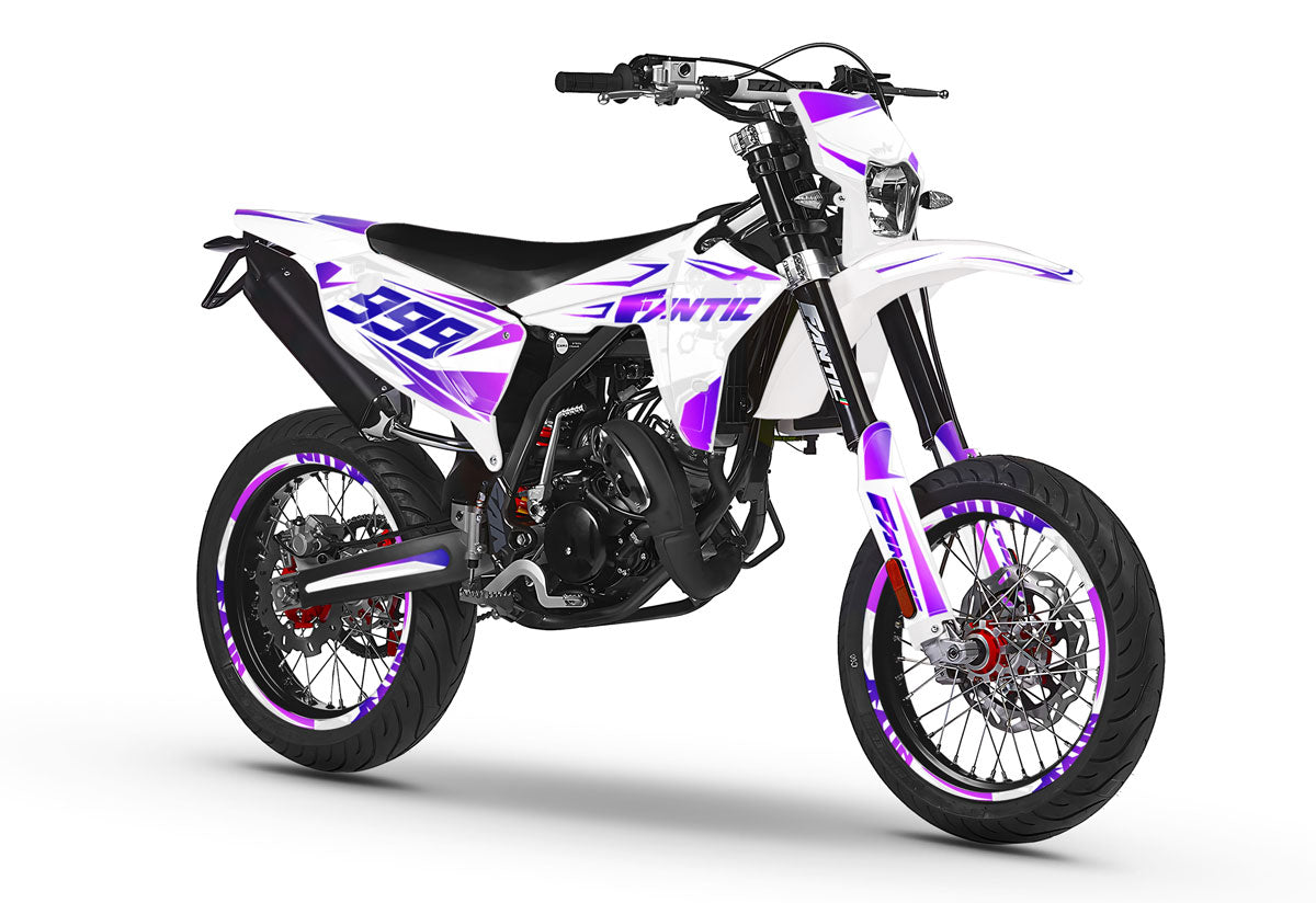 Dekor kit Fantic 50cc 2023-2025 Kalt | Motorradaufkleber | 50cc Personalisierung | armysctv