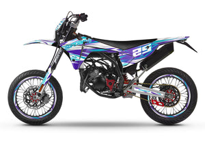 Kit pegatinas Fantic 50cc 2023-2025 Complejidad | pegatinas para moto | personalización 50cc | armysctv