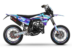 Kit pegatinas Fantic 50cc 2023-2025 Complejidad | pegatinas para moto | personalización 50cc | armysctv