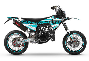 Dekor kit Fantic 50cc 2023-2025 Courtesy | Motorradaufkleber | Personalisierung 50cc | armysctv