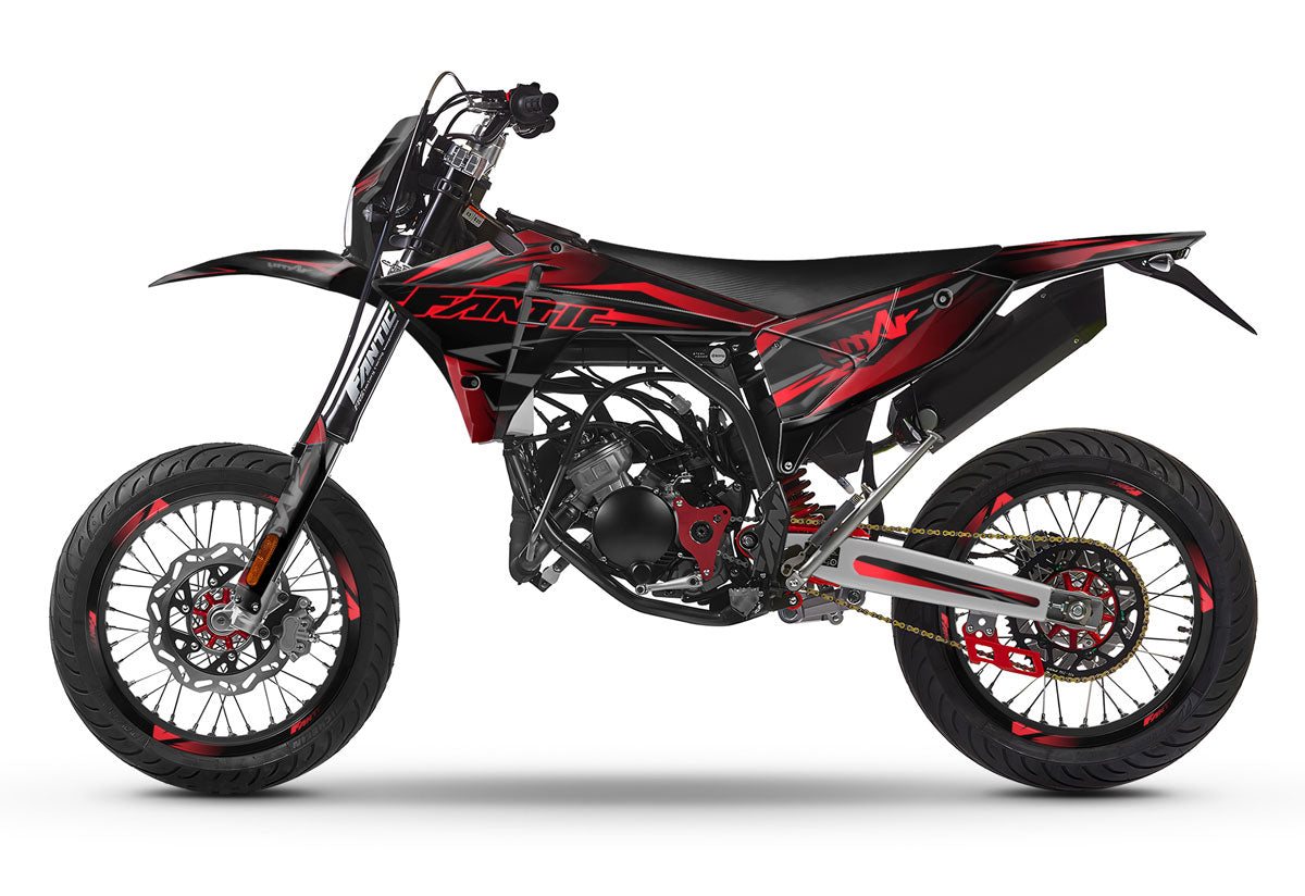 Graphics kit Fantic 50cc 2023-2025 Eclipse | motorcycle stickers | 50cc customization | armysctv