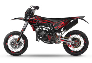 Dekor kit Fantic 50cc 2023-2025 Eclipse | Motorradaufkleber | Personalisierung 50cc | armysctv