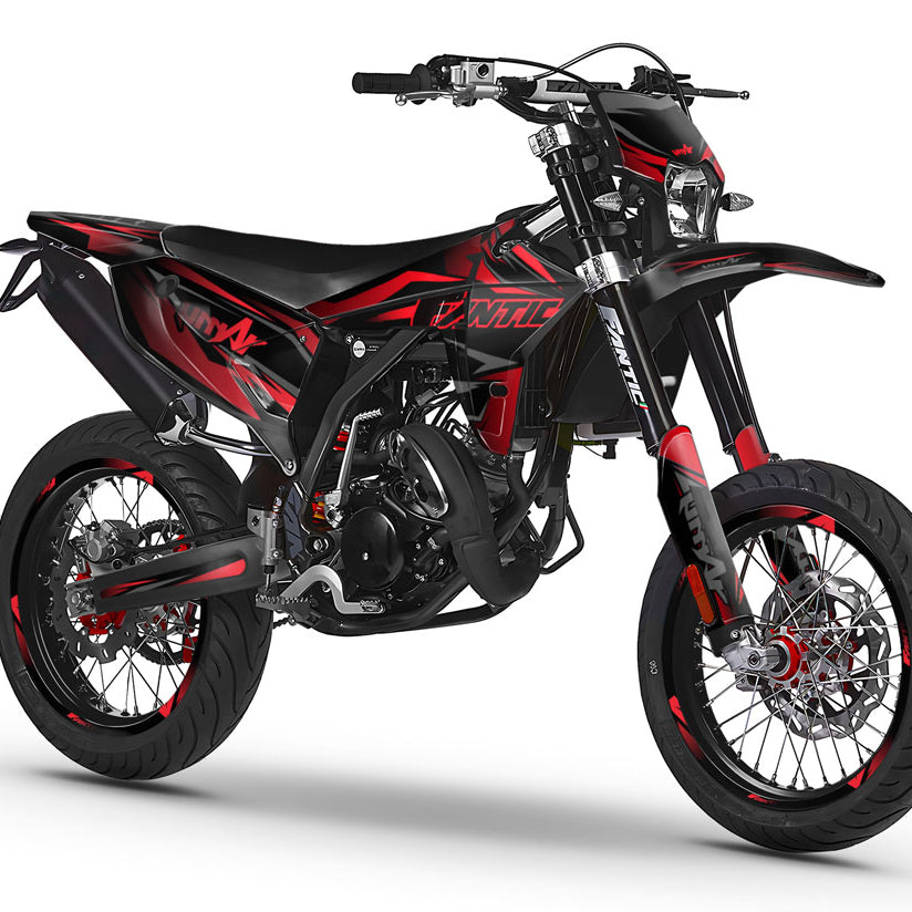 Graphics kit Fantic 50cc 2023-2025 Eclipse | motorcycle stickers | 50cc customization | armysctv