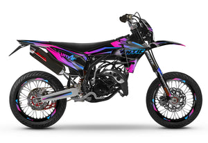Dekor kit Fantic 50cc 2023-2025 Eclipse | Motorradaufkleber | Personalisierung 50cc | armysctv