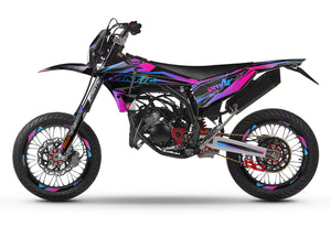 Dekor kit Fantic 50cc 2023-2025 Eclipse | Motorradaufkleber | Personalisierung 50cc | armysctv