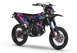 Dekor kit Fantic 50cc 2023-2025 Eclipse | Motorradaufkleber | Personalisierung 50cc | armysctv