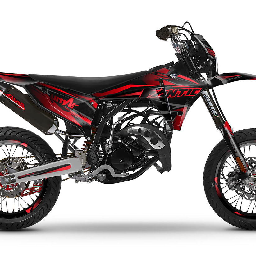 Graphics kit Fantic 50cc 2023-2025 Eclipse | motorcycle stickers | 50cc customization | armysctv
