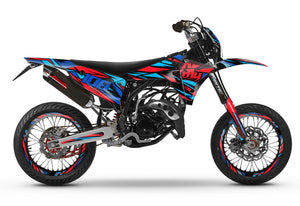 Dekor kit Fantic 50cc 2023-2025 Electrify | Motorradaufkleber | Personalisierung 50cc | armysctv