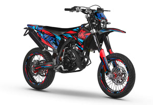 Dekor kit Fantic 50cc 2023-2025 Electrify | Motorradaufkleber | Personalisierung 50cc | armysctv