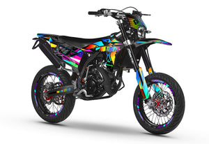 Kit déco Fantic 50cc 2023-2025 Fourtwenty | autocollants moto | personnalisation 50cc | armysctv