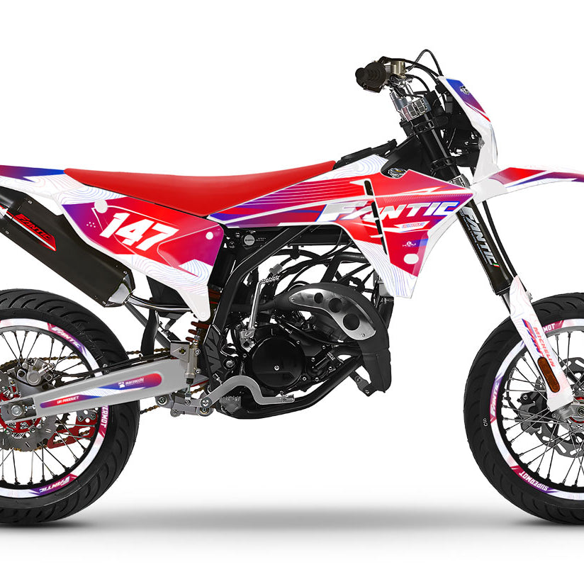 Kit déco Fantic 50cc 2023-2025 France | autocollants moto | personnalisation 50cc | armysctv