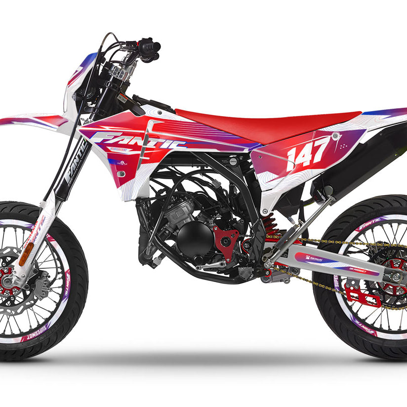 Kit déco Fantic 50cc 2023-2025 France | autocollants moto | personnalisation 50cc | armysctv