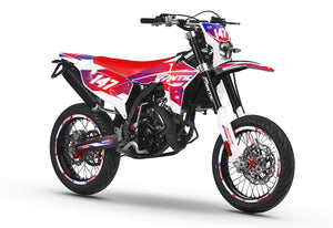 Dekor kit Fantic 50cc 2023-2025 Frankreich | Motorradaufkleber | 50cc Personalisierung | armysctv