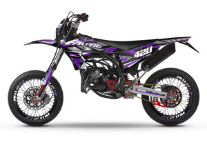 Dekor kit Fantic 50cc 2023-2025 Frost | Motorradaufkleber | Personalisierung 50cc | armysctv