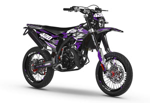 Dekor kit Fantic 50cc 2023-2025 Frost | Motorradaufkleber | Personalisierung 50cc | armysctv