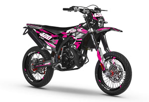 Dekor kit Fantic 50cc 2023-2025 Frost | Motorradaufkleber | Personalisierung 50cc | armysctv