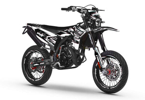 Dekor kit Fantic 50cc 2023-2025 Glitch | Motorradaufkleber | 50cc Personalisierung | armysctv