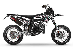 Dekor kit Fantic 50cc 2023-2025 Glitch | Motorradaufkleber | 50cc Personalisierung | armysctv