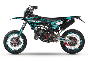Graphics kit Fantic 50cc 2023-2025 Eighth | motorcycle stickers | 50cc customization | armysctv