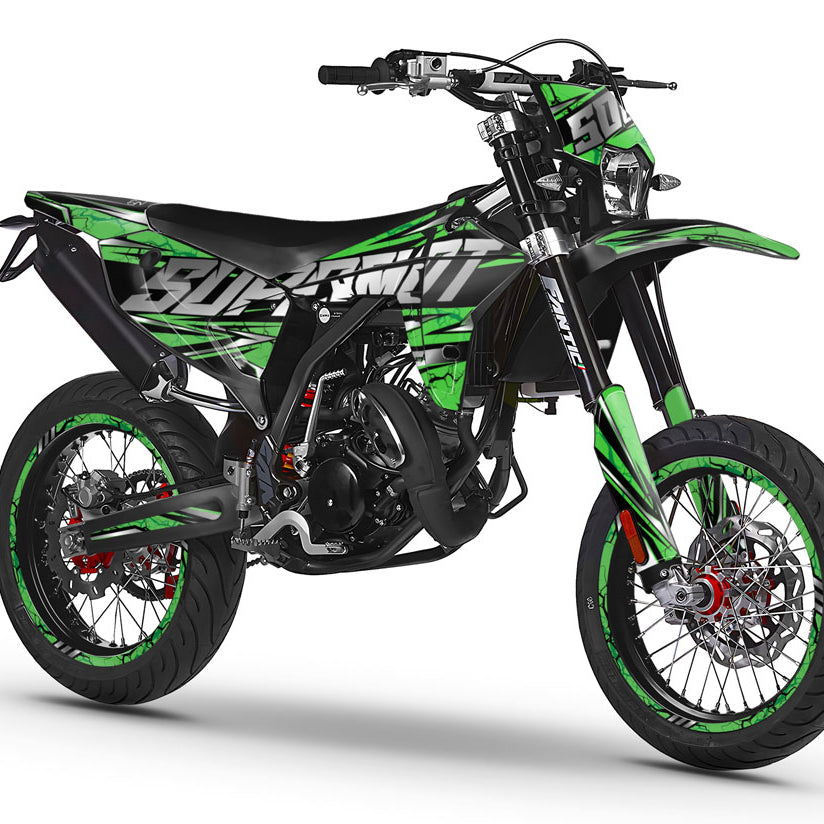 Graphics kit Fantic 50cc 2023-2025 Illuzion | motorcycle stickers | 50cc customization | armysctv