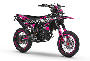 Dekor kit Fantic 50cc 2023-2025 Illuzion | Motorradaufkleber | 50cc Personalisierung | armysctv