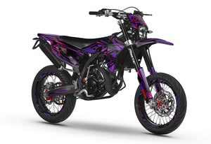 Dekor kit Fantic 50cc 2023-2025 Metallstil | Motorradaufkleber | Personalisierung 50cc | armysctv