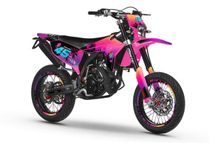 Dekor kit Fantic 50cc 2023-2025 Miami | Motorradaufkleber | Personalisierung 50cc | armysctv