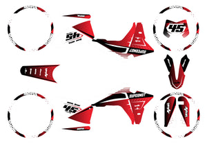 Dekor kit Fantic 50cc 2023-2025 Missile | Motorradaufkleber | Personalisierung 50cc | armysctv