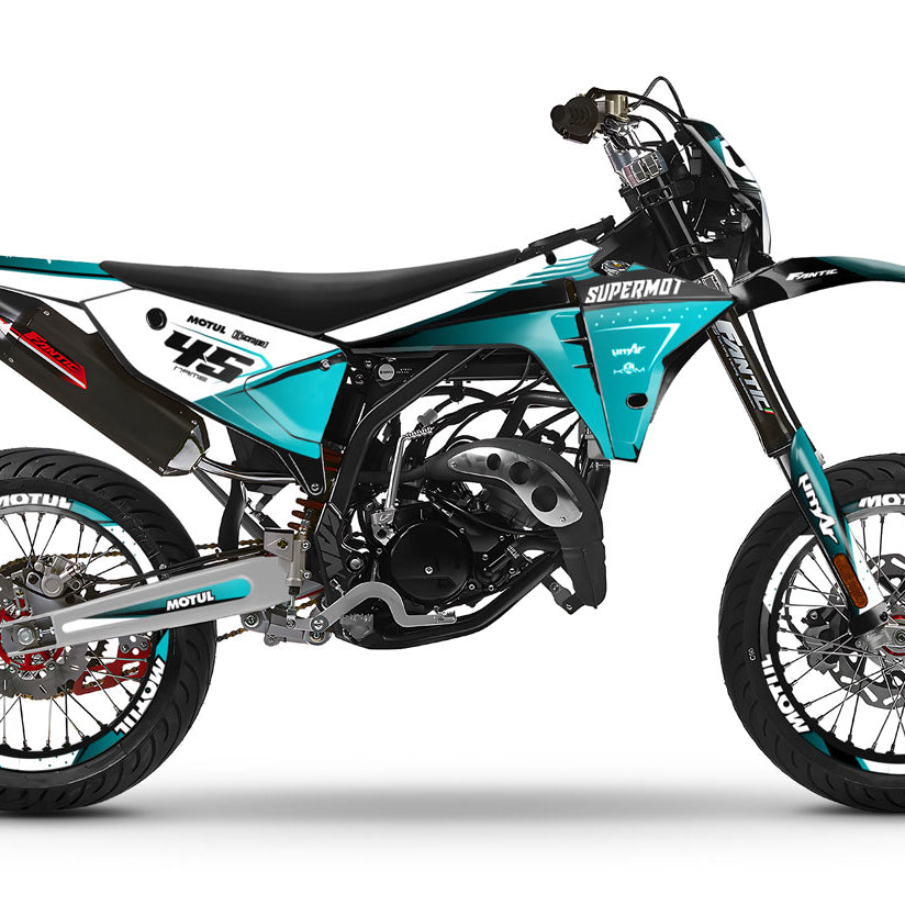 Kit déco Fantic 50cc 2023-2025 Missile | autocollants moto | personnalisation 50cc | armysctv