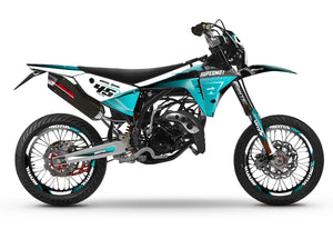 Dekor kit Fantic 50cc 2023-2025 Missile | Motorradaufkleber | Personalisierung 50cc | armysctv