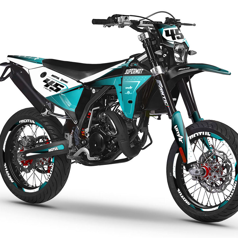 Kit déco Fantic 50cc 2023-2025 Missile | autocollants moto | personnalisation 50cc | armysctv