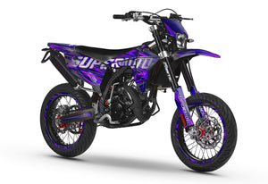 Dekor kit Fantic 50cc 2023-2025 Purpink | Motorradaufkleber | Personalisierung 50cc | armysctv